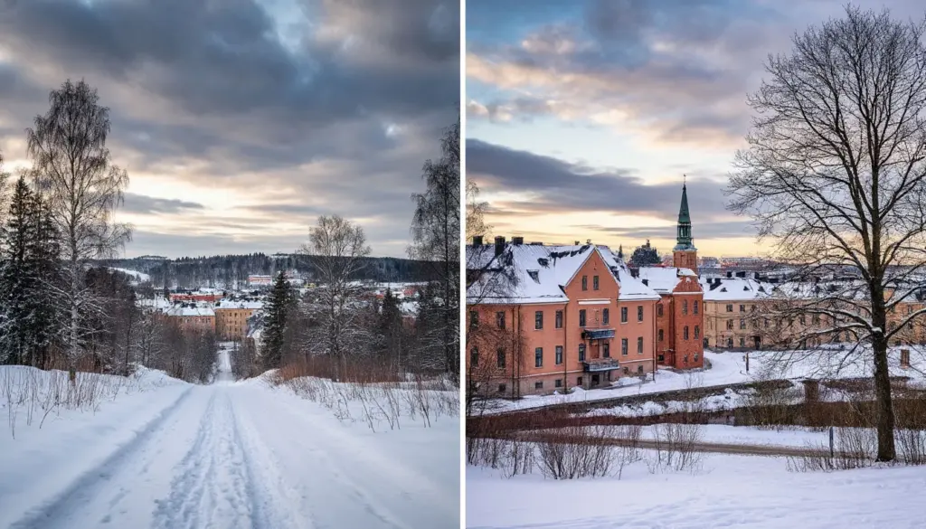 6 märkliga sätt som Sveriges klimat skiljer sig från grannländerna.
