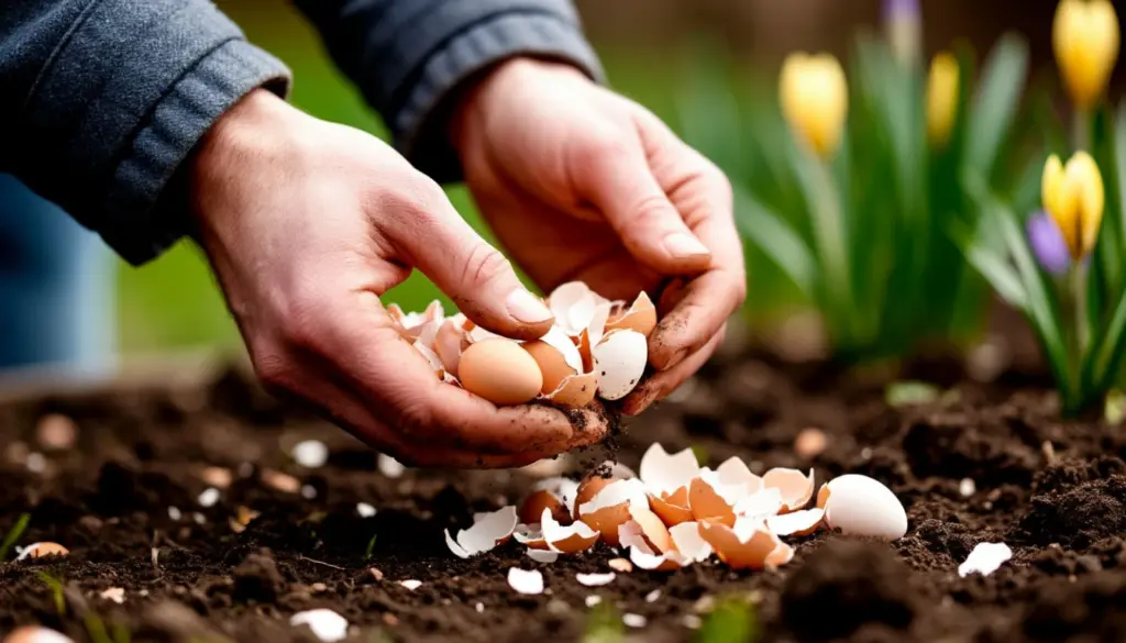 Äggskal i jorden? Därför ger det kraftigare blomning redan i mars.