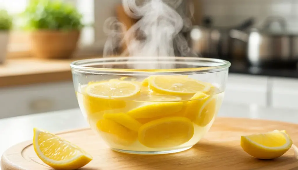 Citronskivor i mikrovågsugnen? Så eliminerar du matos på bara 5 minuter.