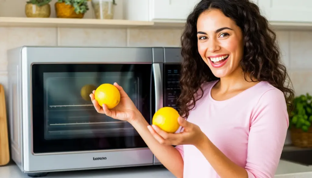 Citronskivor i mikrovågsugnen? Så rengör du den på 3 minuter!