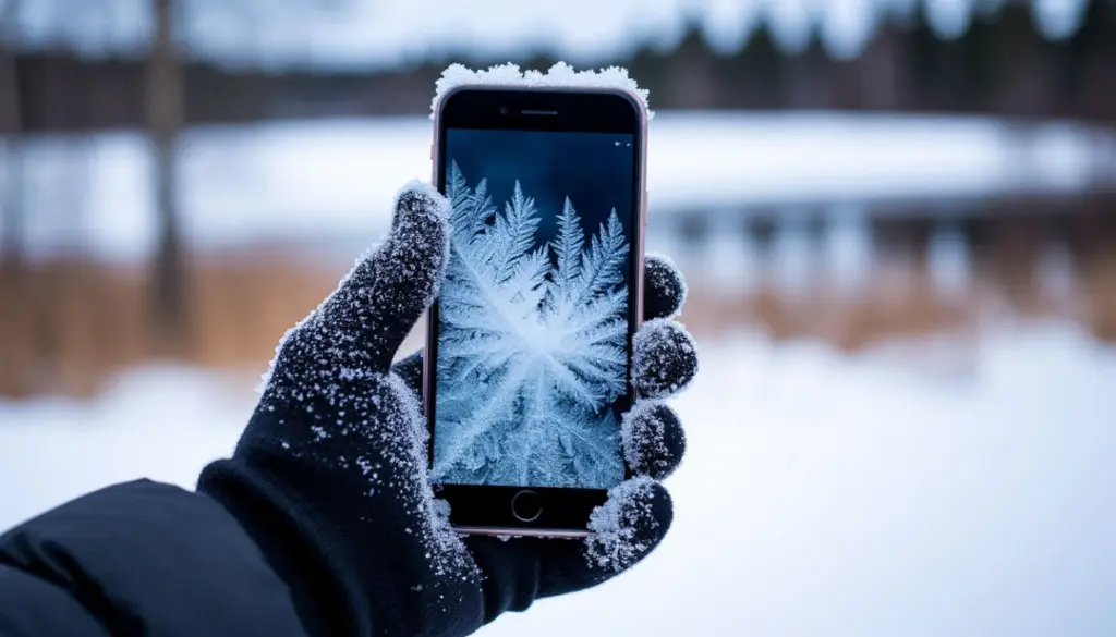 Därför fungerar mobiltelefoner sämre när temperaturen sjunker under -10°C.