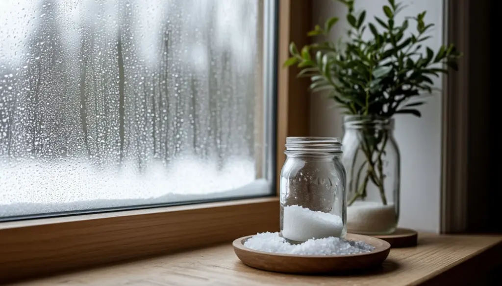 Havssalt i fönsterkarmen? Det geniala skyddet mot kondensation under kalla februaridagar.