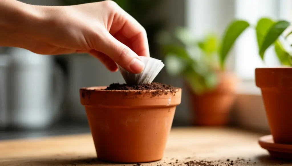 Kaffefilter i blomkrukan? Den överraskande effekten på dina växter i februari