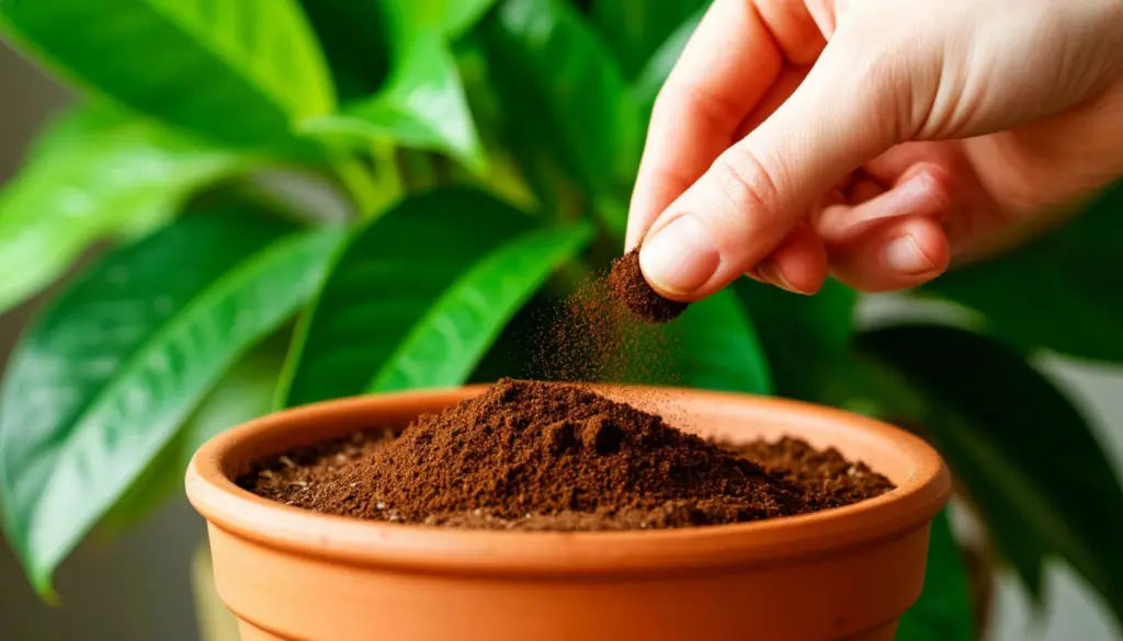 Kaffesump i blomkrukorna? Forskare avslöjar den överraskande effekten på inomhusväxter.