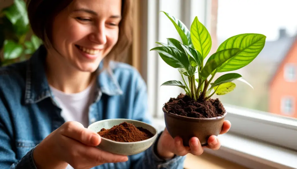 Kaffesump i blomkrukorna? Den hemliga näringsboostern för dina första vårplantor.