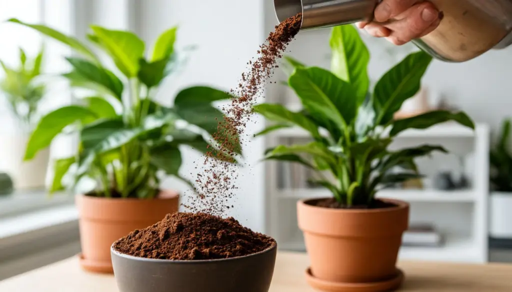 Kaffesump i krukväxten? Så förvandlar det dina vintergröna växter