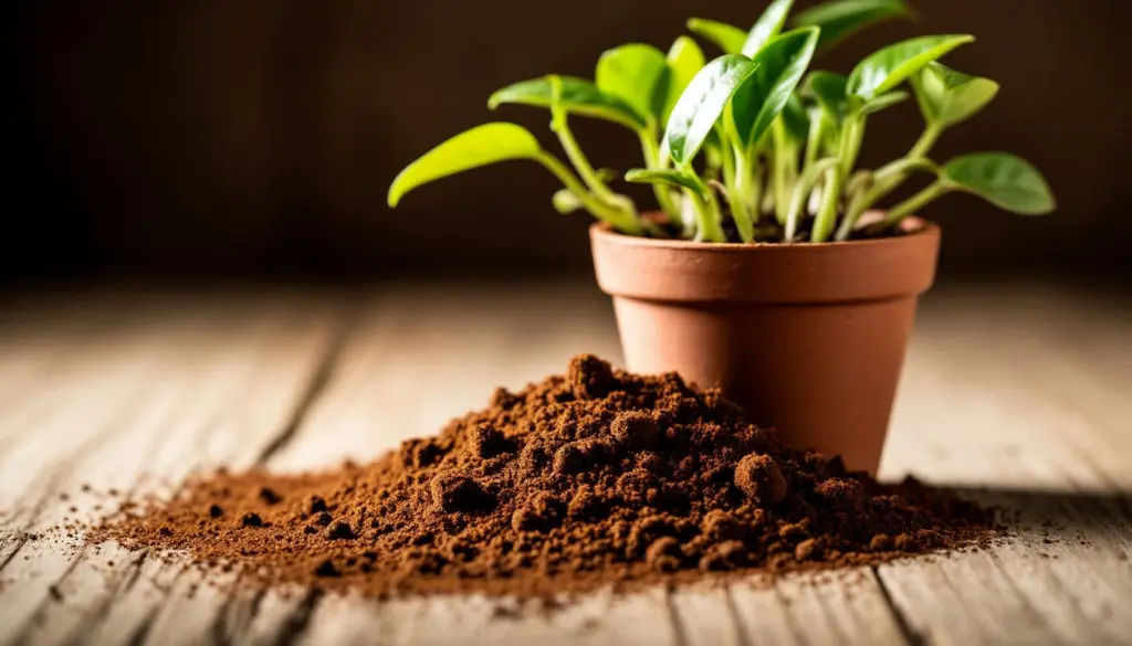 Kaffesump runt vinterkrukorna? Hemligheten bakom frodigare växter.