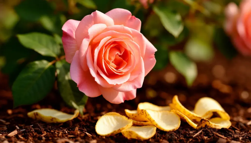 Potatisskal runt rosor? Den gamla svenska metoden som håller skadedjuren borta.