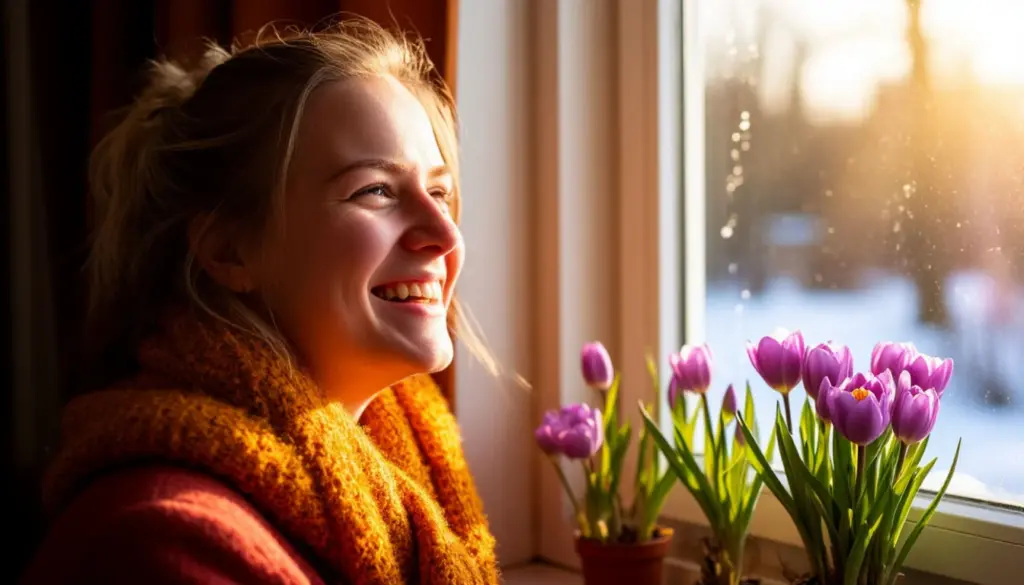 Varför du känner dig gladare när temperaturen stiger i februari - hjärnkemin bakom fenomenet