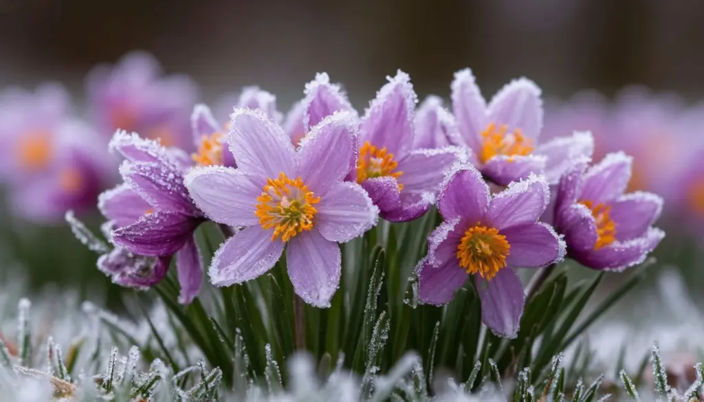 7 tåliga vårblommor som överlever även sena frostnätter i mars
